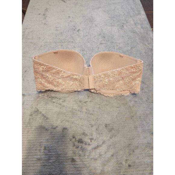 Victoria's Secret Very Sexy size 36D Beige Strapless Bra No Straps - Picture 2 of 2